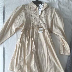ZARA mini cargo dress with belt